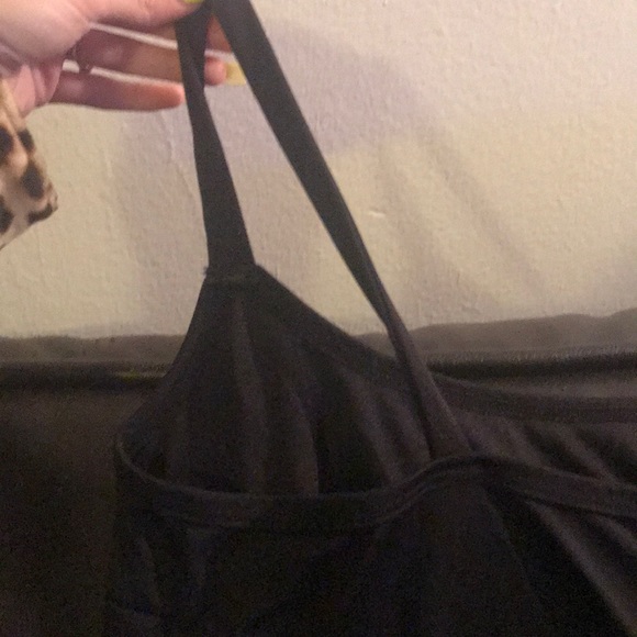 Black slip/nighty with white lace - Picture 4 of 4